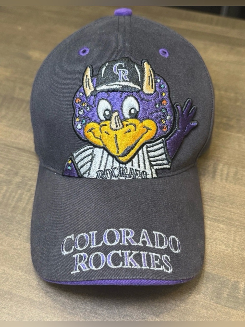 Vintage Colorado Rockies Youth Kid Adjustable
Mascot Dinger Hat 47 Brand Adjusts